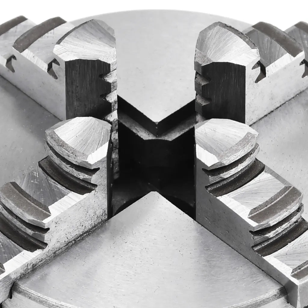Mandrino per Tornio a 4 Griffe Autocentrante 80 mm in Acciaio CFW8313714