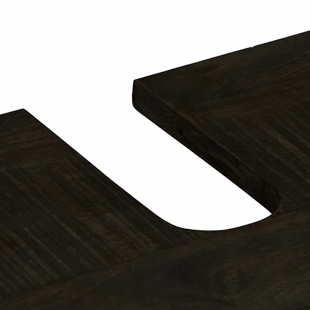 Set Mobili da Bagno 2pz in Legno Massello di Mango 3310018