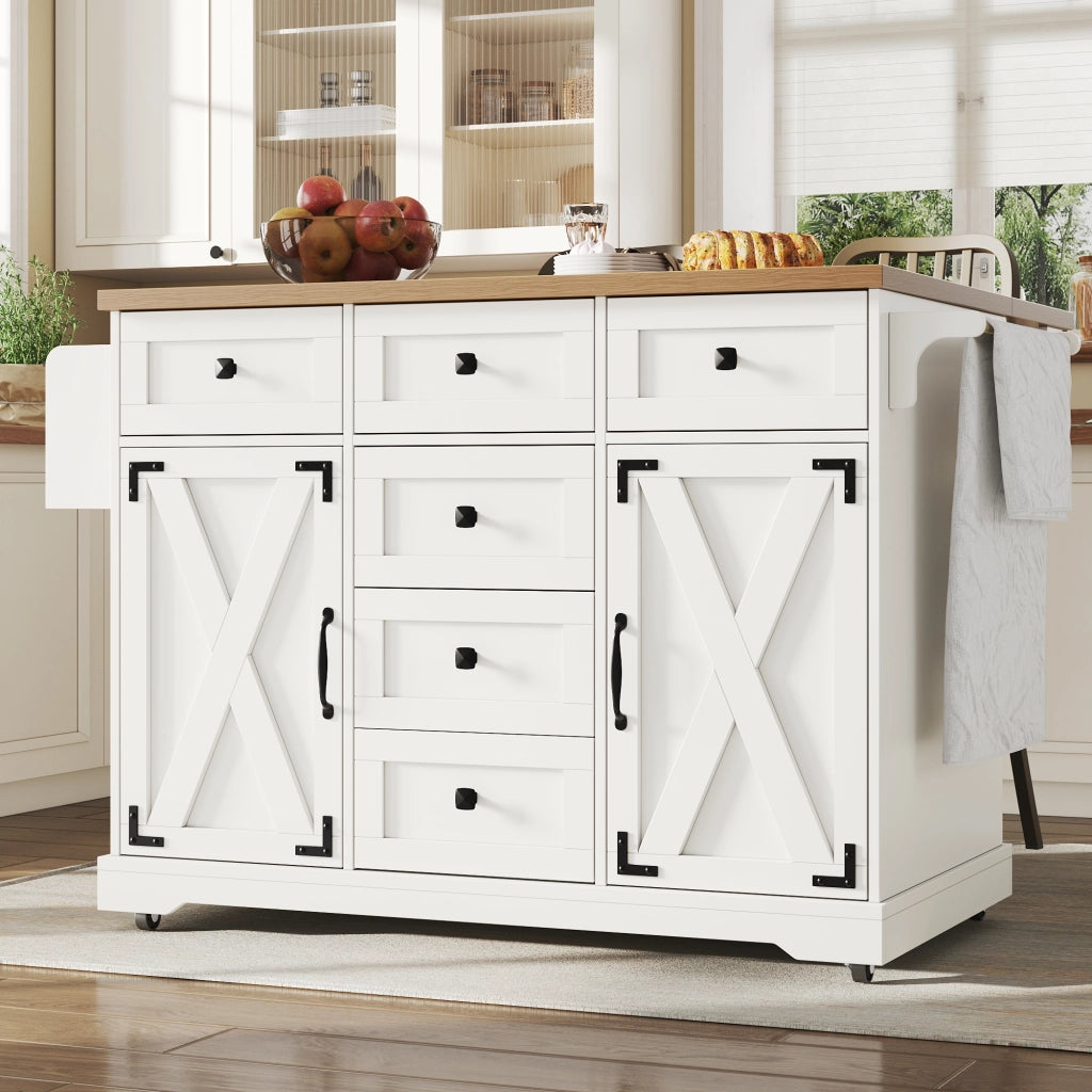 Carrello da cucina pieghevole con vano contenitore; tavolo ribaltabile multifunzione in MDF e metallo per cucina