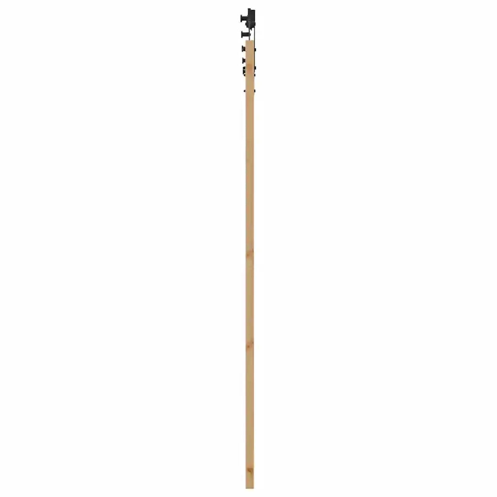 Porta scorrevole ORKDAL Naturale e Nero 93 x 202 cm 3331839