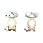 Set di terminali per batteria in bronzo con morsetto a vite Breckner Germany