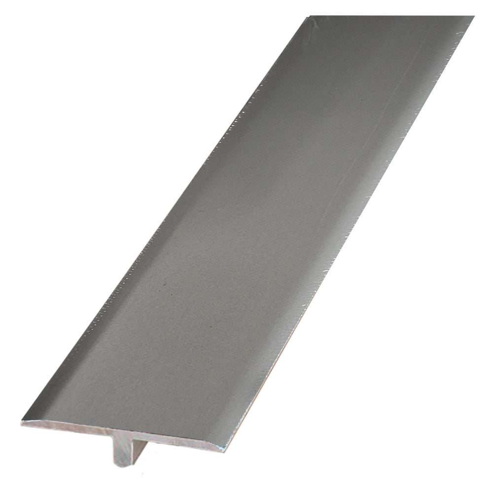 PROFILO PIATTO PER LAMINATO E PARQUET 'UNISYSTEM' anodizzato argento  - PROFILPAS