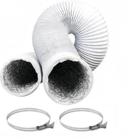 Slang di scarico per climatizzatore diametro 100 mm lunghezza 3 m in alluminio ventilatissima facile da installare