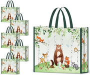 Borsa da Spesa Opvouglabile - Hermettibile Borsa da Spesa - Lavabile Borsa da Spesa - Disegno Animale - Maniglie Robuste - Materiale Sostenibile