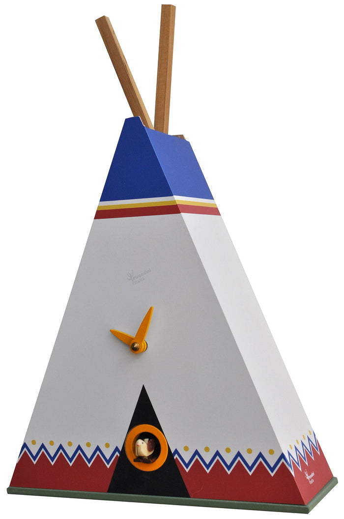 Orologio a Cucù da Parete e Appoggio 27x40x10cm Pirondini Italia Augh