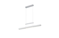 Lampada a Sospensione da Interno a LED in Metallo Nickel Opaco