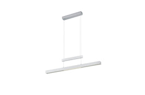 Lampada a Sospensione da Interno a LED in Metallo Nickel Opaco