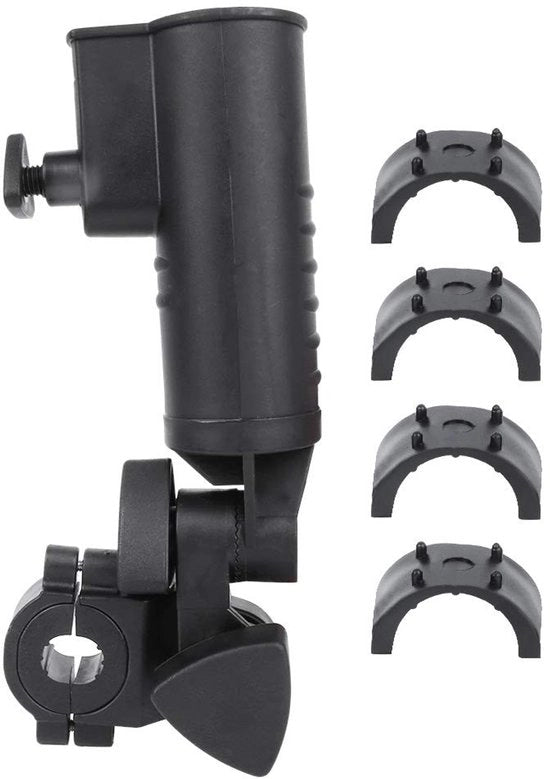 Oggetto di golf per paraplu - Regolabile - Fatto di plastica duraturo - Sicuro e facile da utilizzare - Adatto per carrello di golf