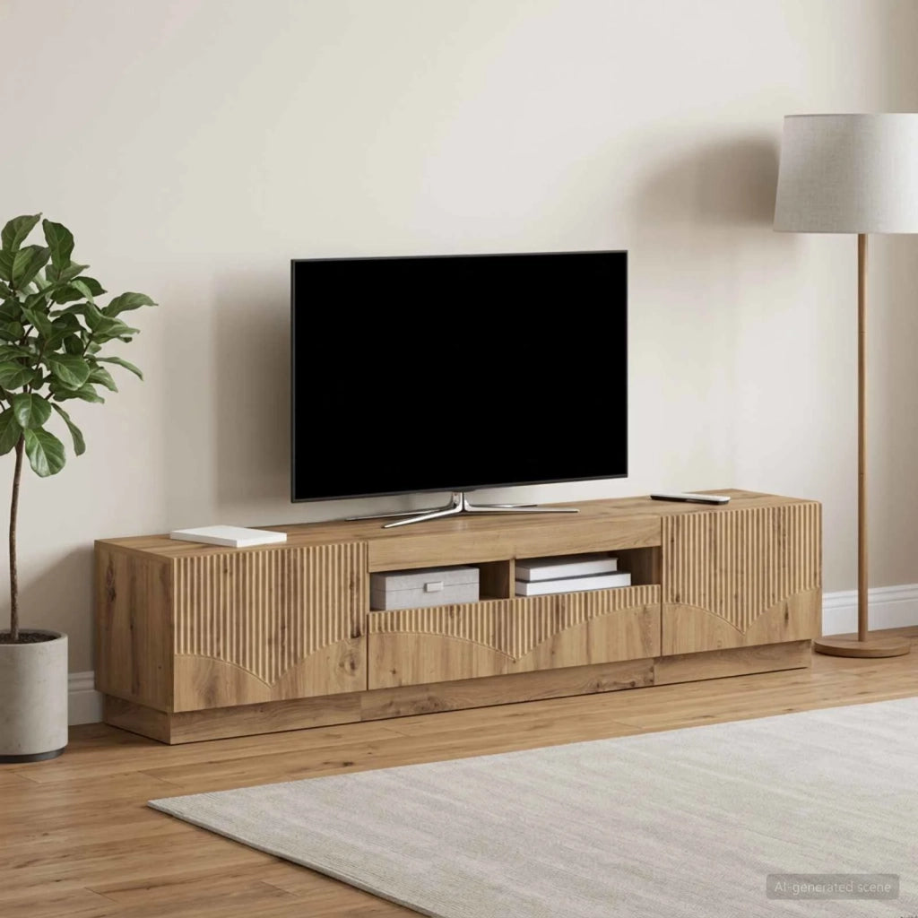 Mobile TV LED HOORN 3 pz Rovere Artigianale 3416852