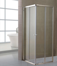 parete fissa cristallo trasparente 6 mm 74/80 cm lusso cod:ferx.93135