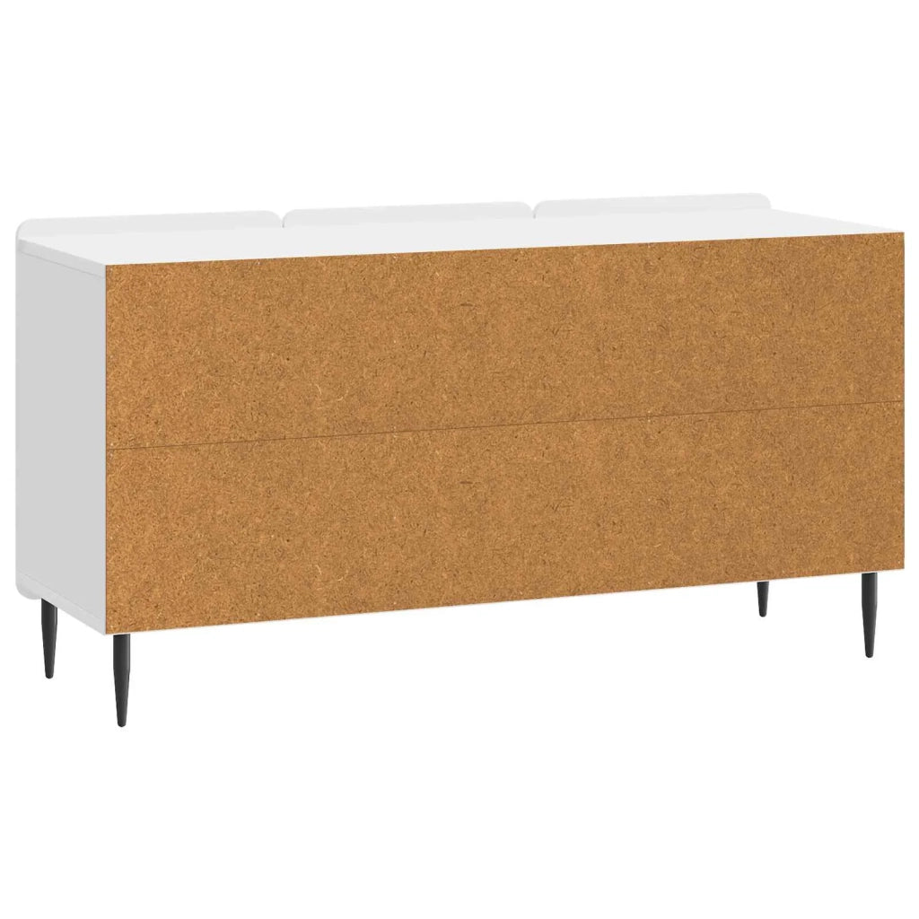 Mobile TV 99 x 34,5 x 52 cm Bianco Lucido Legno ingegnerizzato 894489