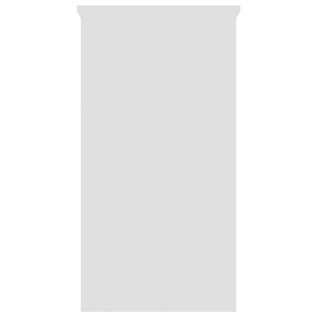 Scrivania Bianca 80x40x75 cm in Legno Multistrato 801355