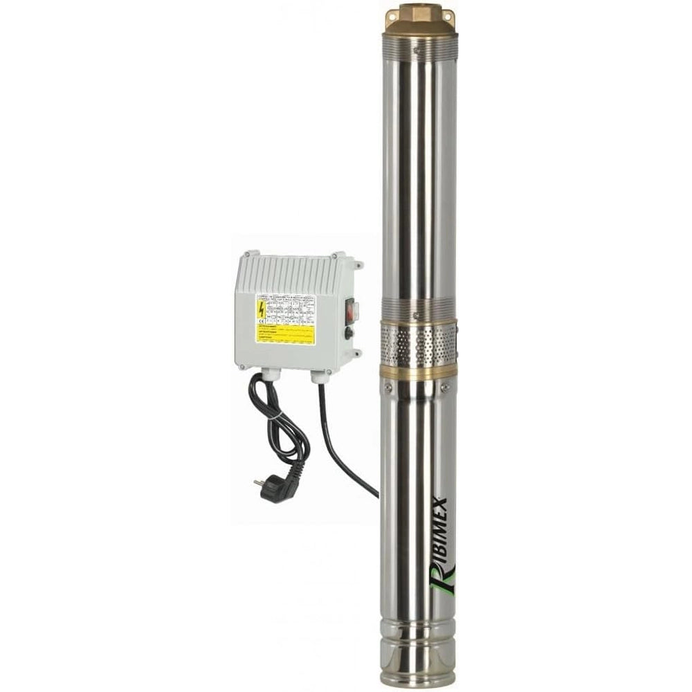 ELETTROPOMPA POMPA SOMMERSA POZZI ARTESIANI 1" 550W 10 TURBINE RIBIMEX