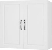 Cassa da bagno appesa - Medicinale - Bianca - Pratica - MDF - 60 x 60 x 30 cm