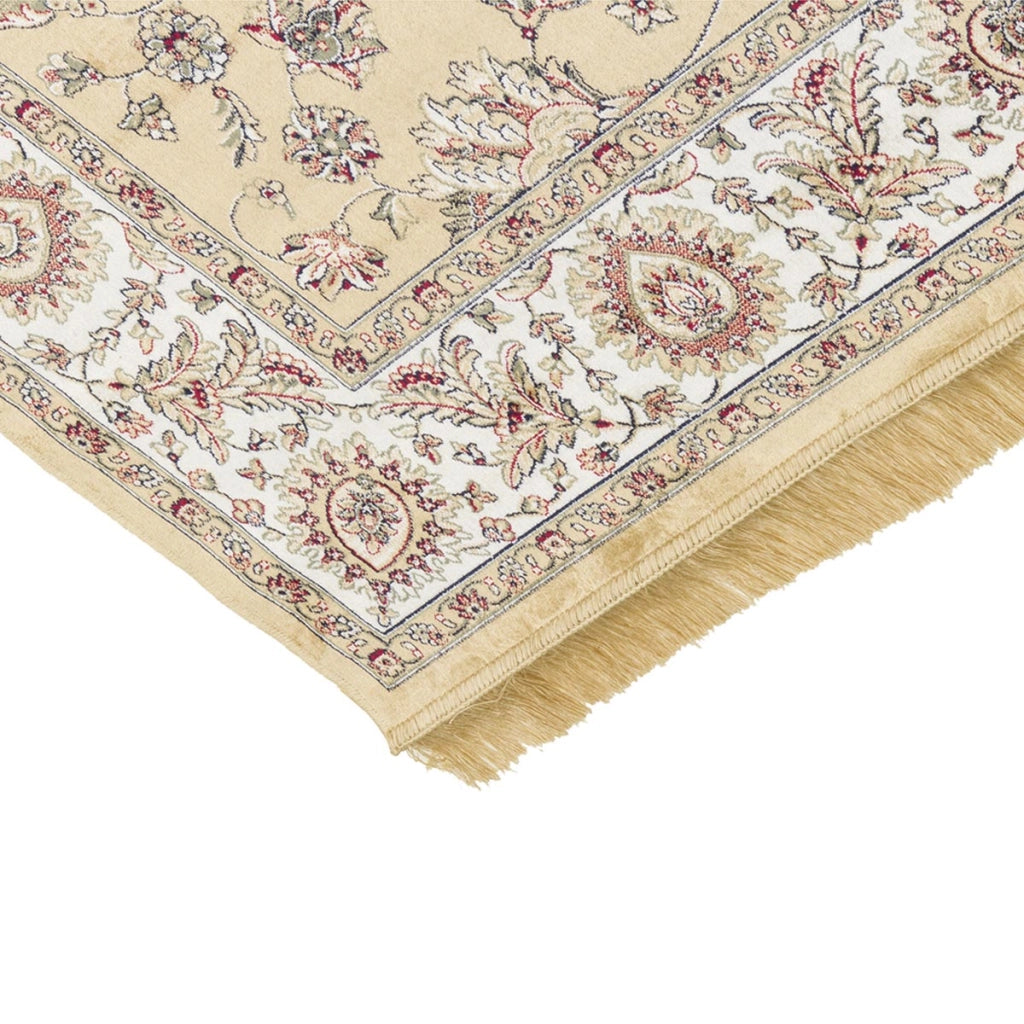 Tappeto RUBINE 492 Ziegler ORO cm.200x290 disegno classico persiano stile orientale tradizionale. Tappeto salotto, soggiorno, camera da letto, ingresso, corridoio.