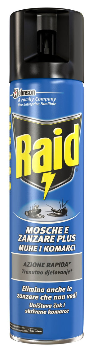 raid mosche e zanzare spray ml.400 cod:ferx.93159
