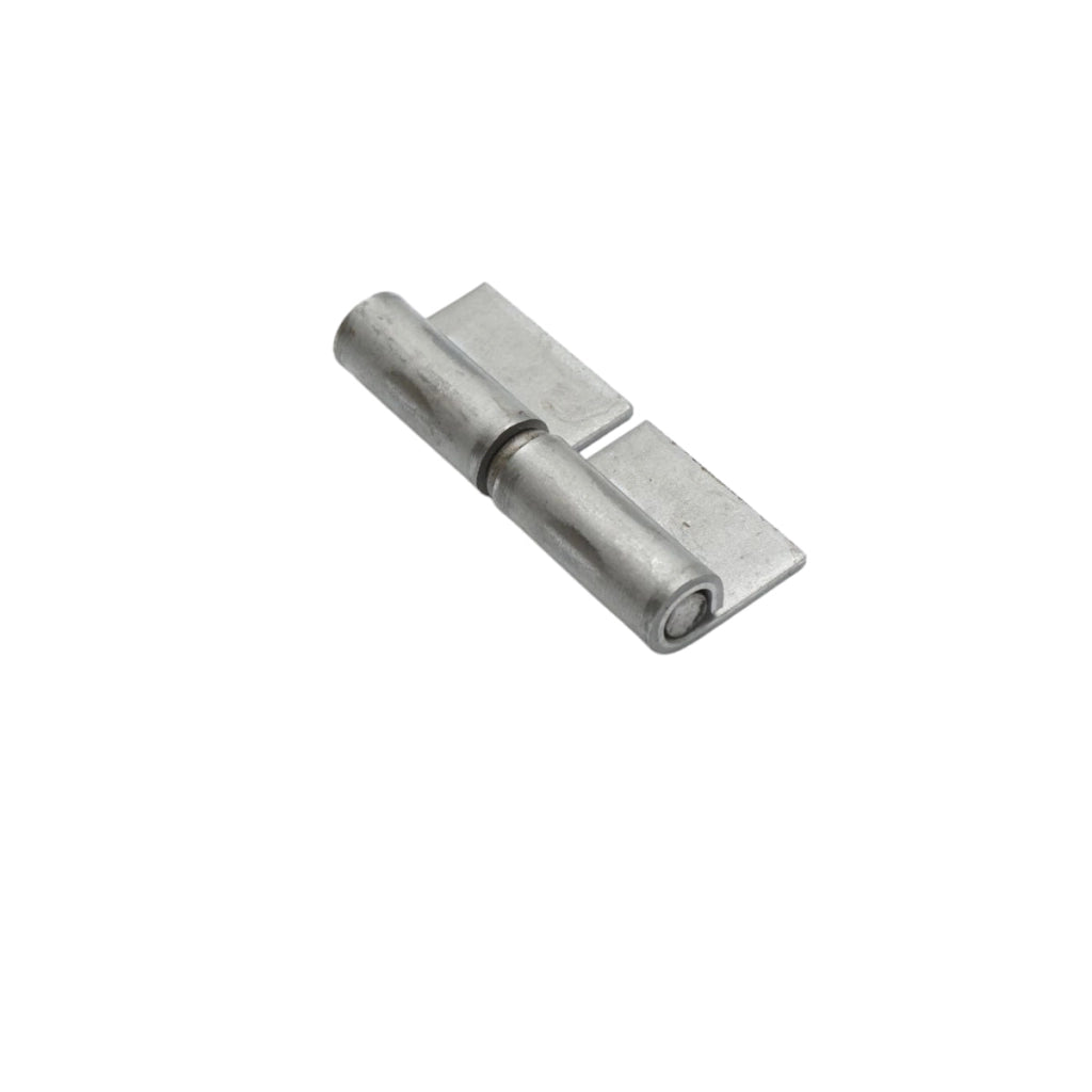Cerniera saldabile con piastra per porta o cancello – 3×80 mm