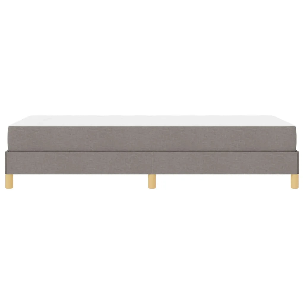 vidaXL Letto a molle Tortora e Marrone 80 x 200 cm