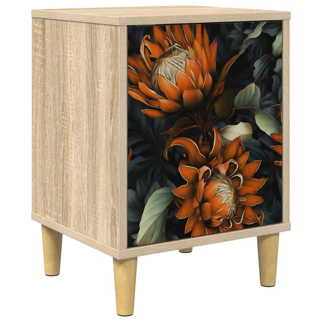 Armadio da Notte LOCHEM Rovere Sonoma 36 x 33 x 50 cm 8007191