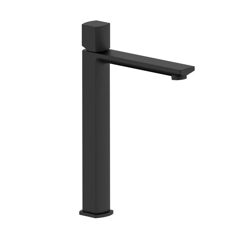 Miscelatore Lavabo Alto Serie Edison Nero Opaco