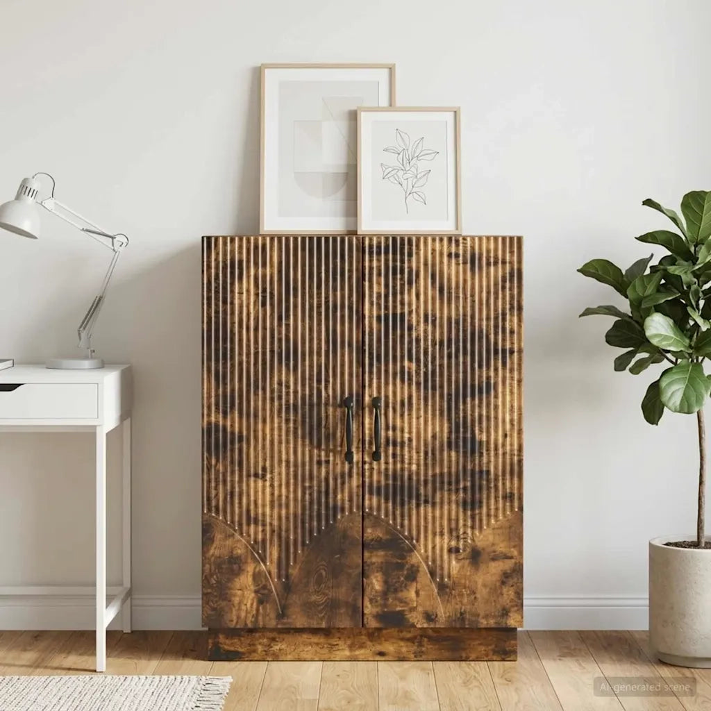 Credenza Rovere Fumo 66 x 34,5 x 87 cm Legno ingegnerizzato 895280