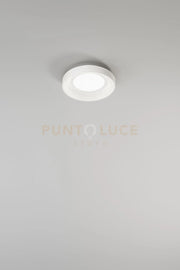 Plafoniera in metallo colore bianco opaco Hive  LED 30W CCT 3000K 4000K CRI?90 220-240V 50/60Hz 2400Lm d.35cm