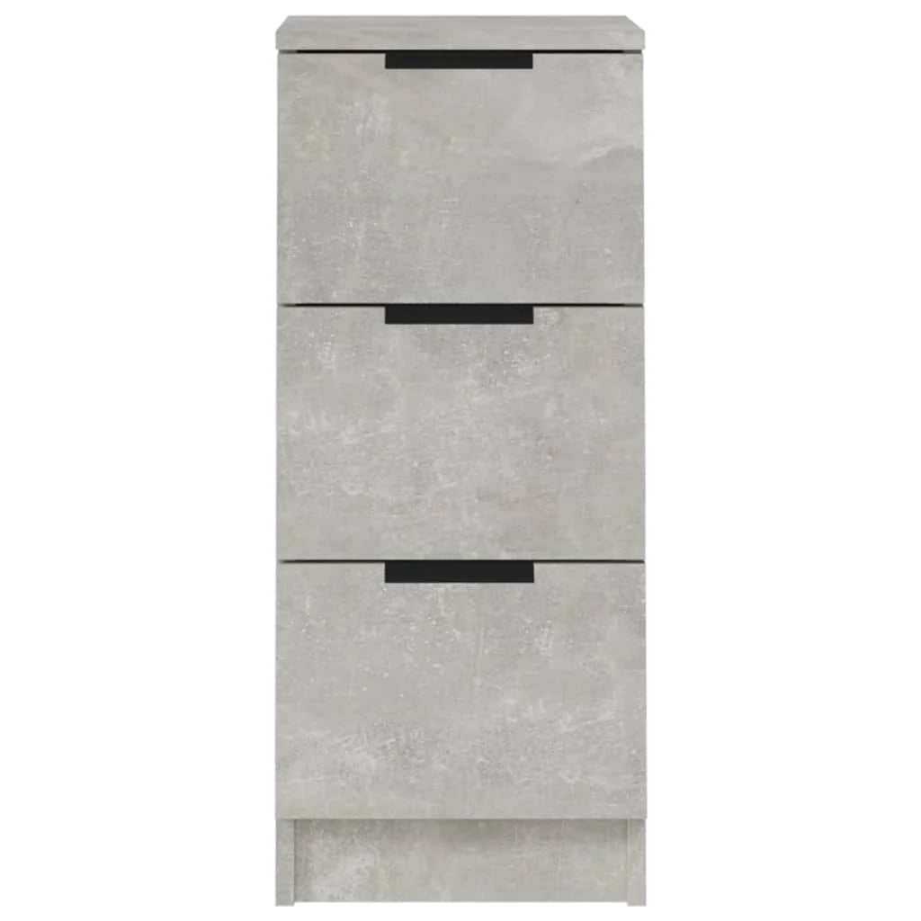 Buffet credenza cassettiera armadio mobile contenitore organizer per cucina soggiorno salotto set da 2 30 x 30 x 70 cm legno ingegnerizzato grigio 02_0036842