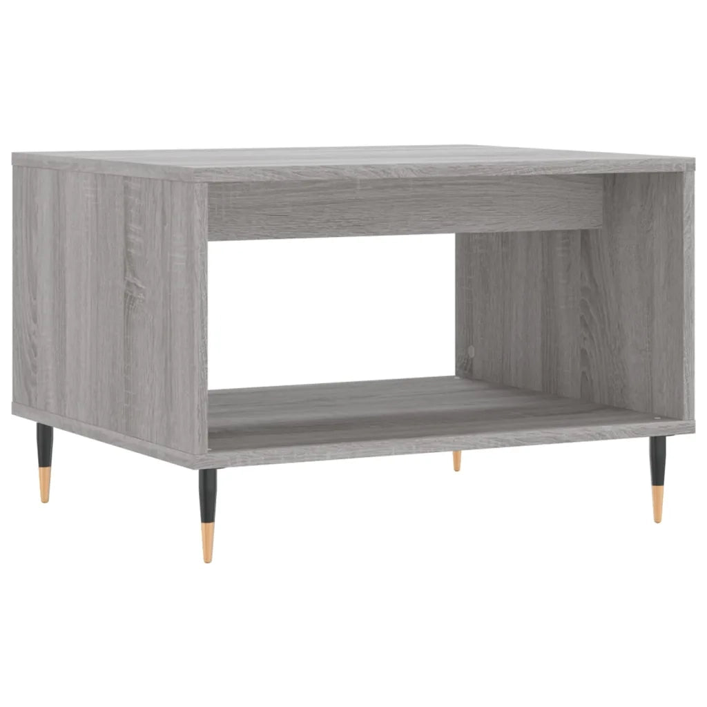 Tavolino da salotto | Tavolino da caff¨¨ | Tavolino da Soggiorno Grigio Sonoma 60x50x40 cm Legno Multistrato