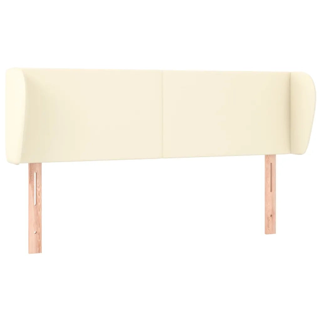 Testiera ad Orecchio Crema 147x23x78/88 cm in Similpelle cod mxl 47973