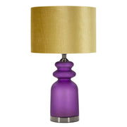 Lampada da Tavolo VKH179, Viola, Metallo, 32,5x32,5x57,5 cm