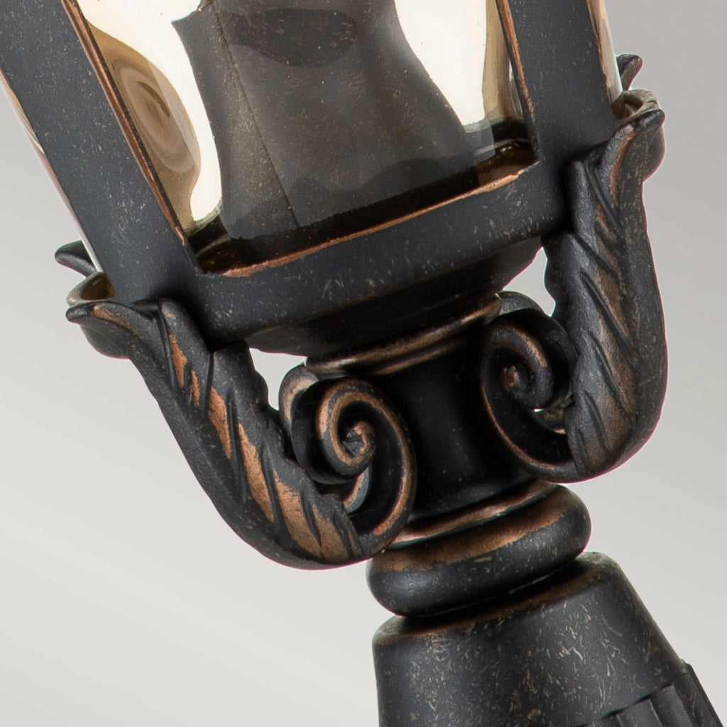 Lampada esterno Baltimore Elstead E27 60W IP44 bronzo