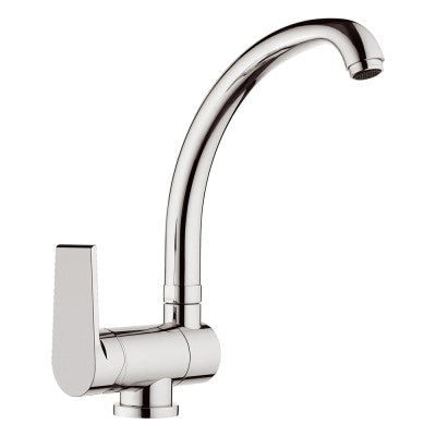 Miscelatore lavello cromato con canna pieghevole Mariani serie Artic
