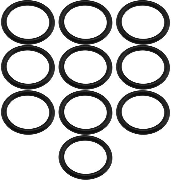 O-ringen in nitrilrubber - 10 pezzi - diametro esterno 32 mm - diametro interno 25 mm - spessore 3,5 mm - compatibili con miscelatori - guarnizioni di drenaggio