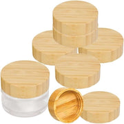Detersivo per dekorazione - Copertura per vaso da 40 mm in legno naturale - Copertura per flacone da mason - Coppe di chiusura riutilizzabili per contenitori cosmetici e spezie - Copertura per bottiglia in vetro - Copertura a vite