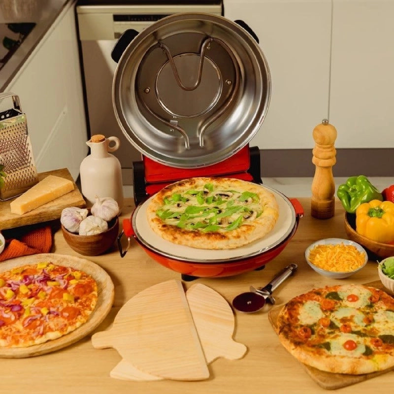 CECOTEC 03826 - Forno grill elettrico per pizza Fun Pizza&Co Mamma Mia Vista