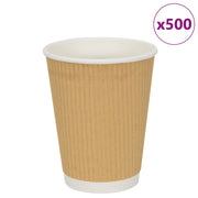 Bicchieri da CaffÃ¨ in Carta 500 pz 12oz 300ml Marrone