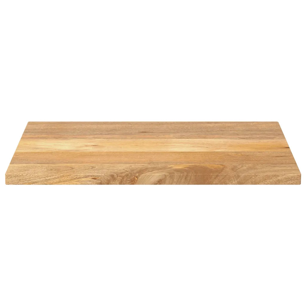Piano per Tavolo 80x50x3,8 cm Rettangolare Legno Massello Mango 371524