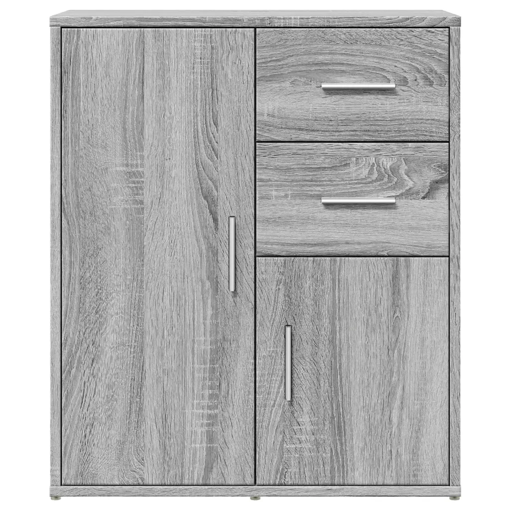 Credenza-Buffet-Armadio da cucina Grigio Sonoma 60x31x70cm in Legno Multistrato 104088
