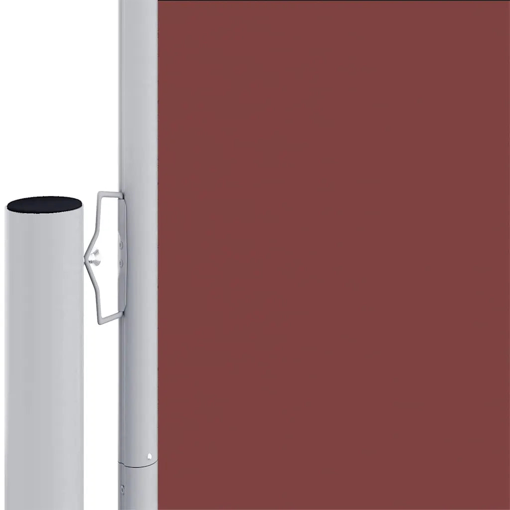 Tenda da Sole Laterale Retrattile Marrone 180x1200 cm 318075