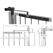 Assa Abloy Dc650g Chiudicancello Mm 1250