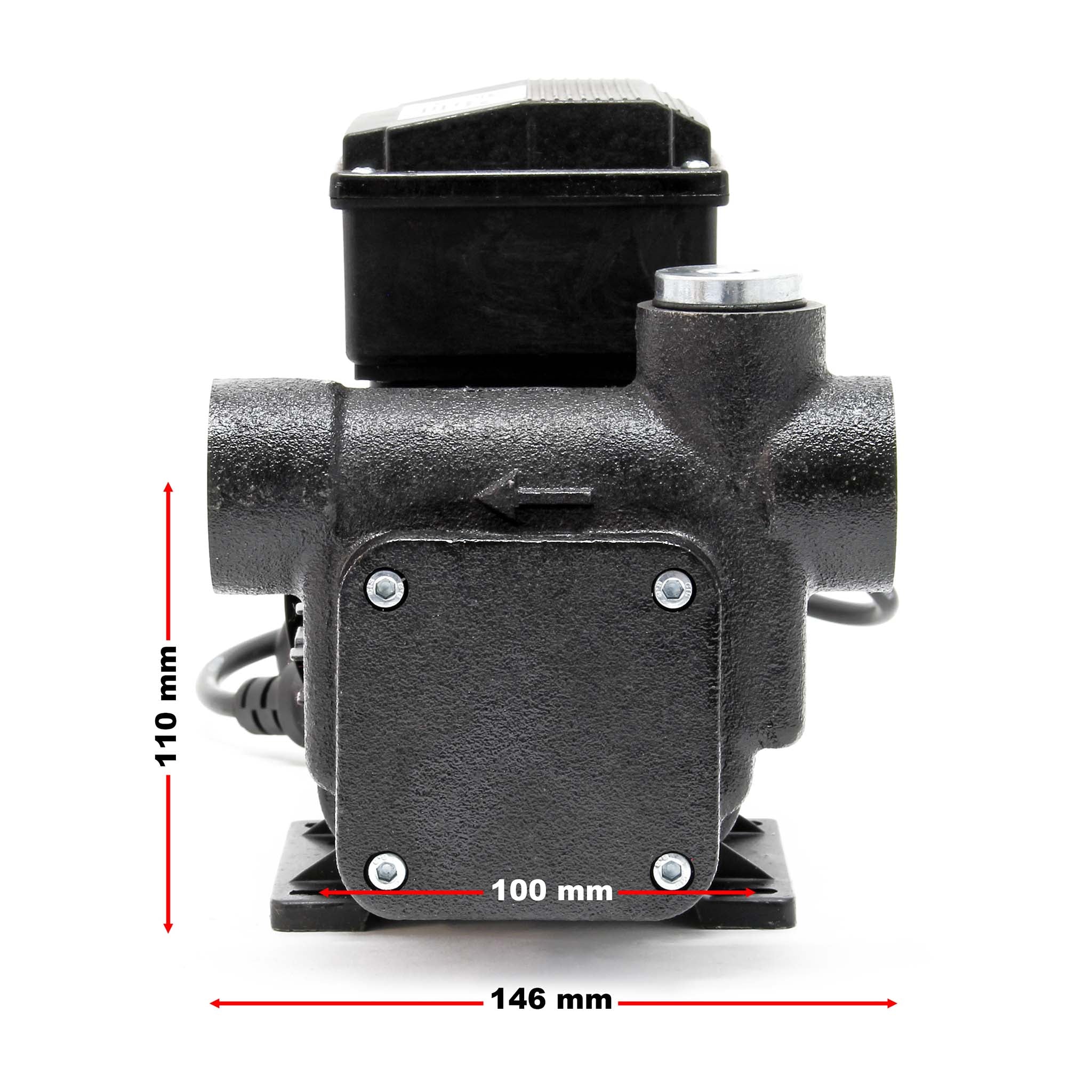 Pompa autoadescante per diesel gasolio 80 l/min 550W 230V altezza di aspirazione 2 m