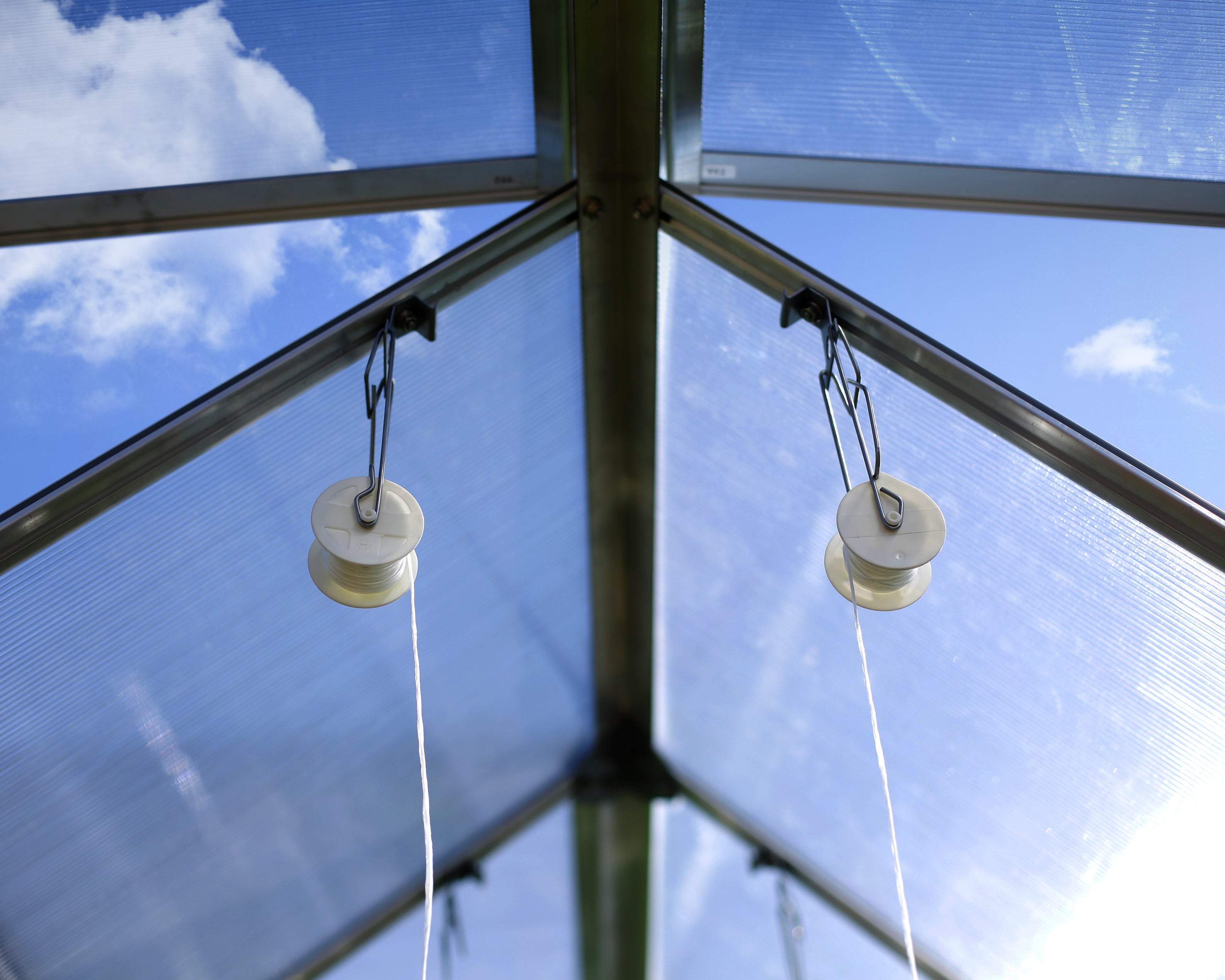 Serra Da Giardino in Policarbonato Balance Ibrida  366X304X257 cm Argento