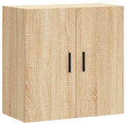 Mobiletto a muro in rovere Sonoma 60 x 31 x 60 cm pratico spazio contenitivo stile moderno legno composito di rovere Sonoma 02_0048816