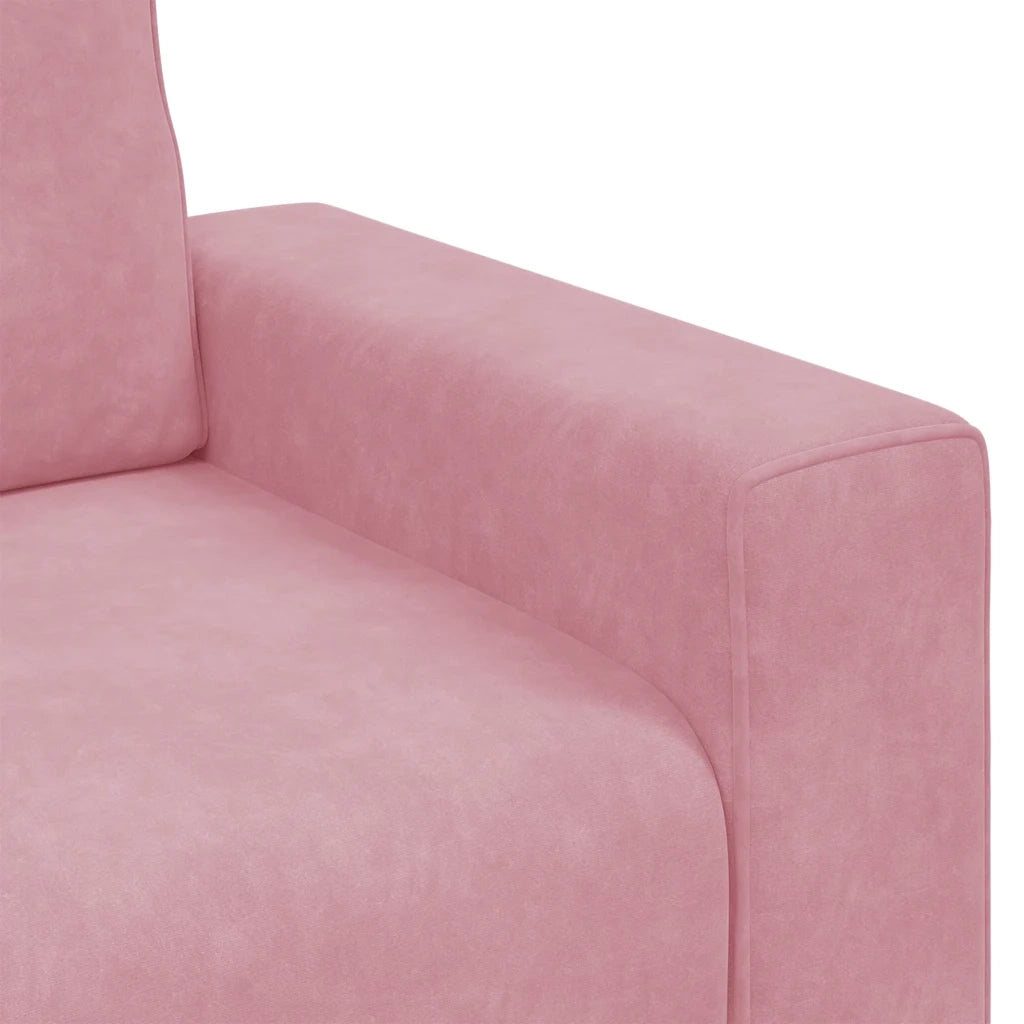 Divano Sedia Rosa 60 cm Velluto