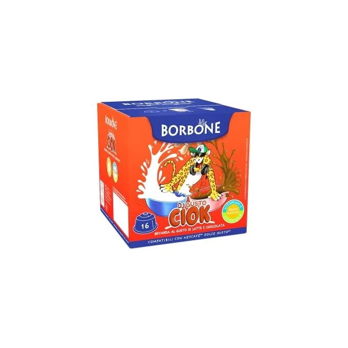 Borbone Capsule Compatibile Dolce Gusto Dj Gusto Ciok 16 Pezzi