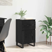 Credenza-Buffet-Armadio da cucina Rovere nero 35 x 40 x 70 cm Legno multistrato 645801