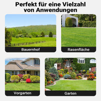 Scarificatore a molle per trattorini tosaerba, larghezza di lavoro 120 cm, per arieggiatura prato