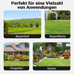 Scarificatore a molle per trattorini tosaerba, larghezza di lavoro 120 cm, per arieggiatura prato