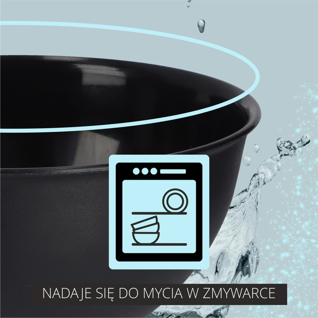 Ciotola da cucina in plastica KADAX, 1 litro, piccola, universale, per macedonia di frutta, 16 cm