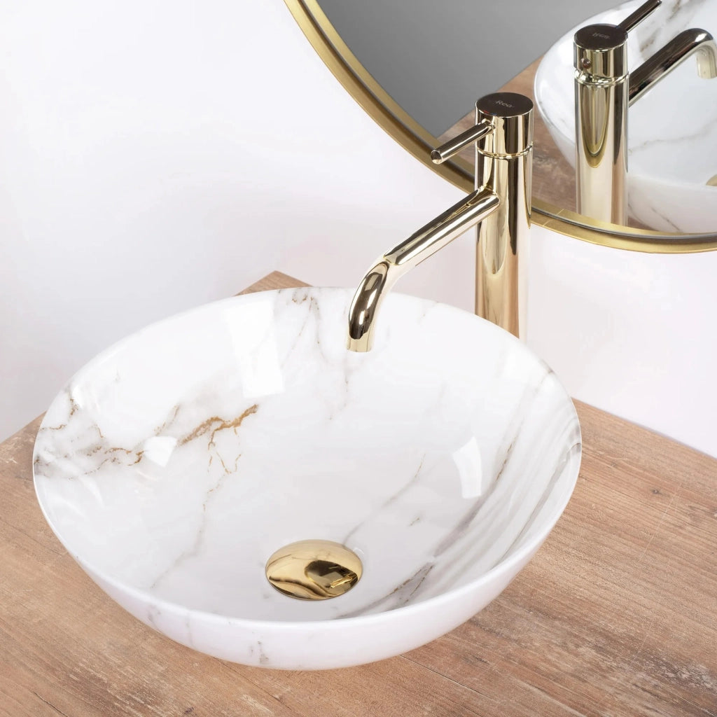 Lavabo Da Appoggio Rea Stella Aiax Shiny